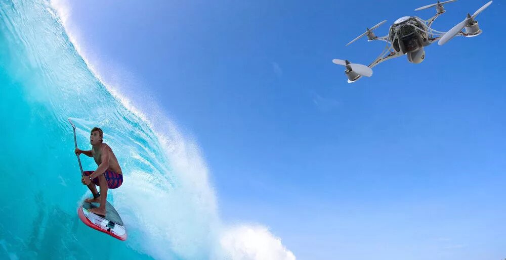 Dron Salva la Vida a un Surfista